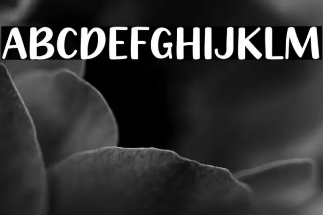 Milk Cream Font examples