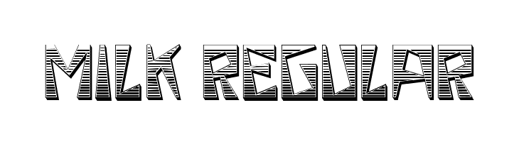 Milk Regular  Free Fonts Download