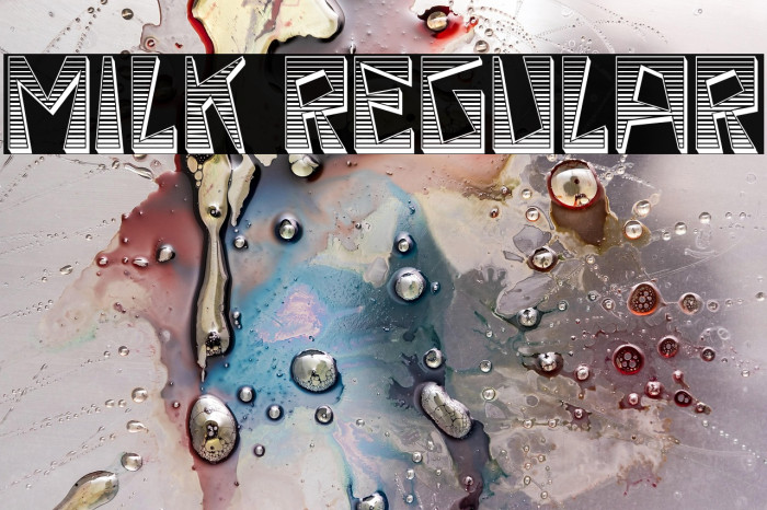 Milk Regular Example 2