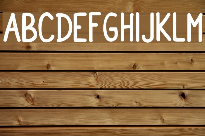 Milk Run Font examples