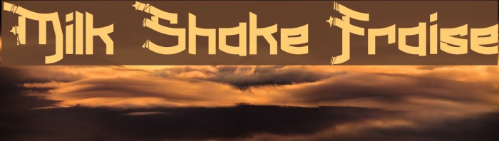 Milk Shake Fraise Example 1