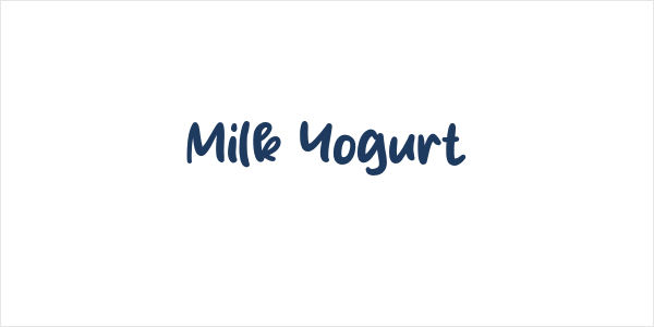 Milk Yogurt Logo