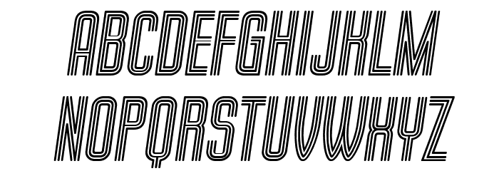Milk and Chocolate Italic Font LOWERCASE