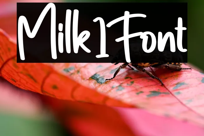 Milk1 Example 3