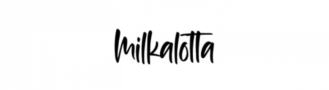 Milkalotta  免费字体下载