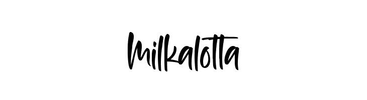 Milkalotta  Descarca Fonturi Gratis