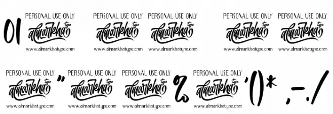 Milkalotta Font OTHER CHARS