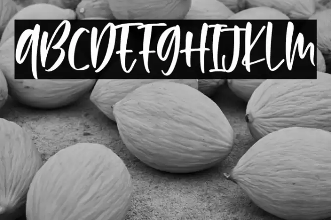 Milkalotta Font examples