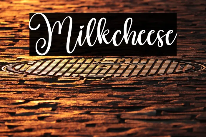 Milkcheese Example 1