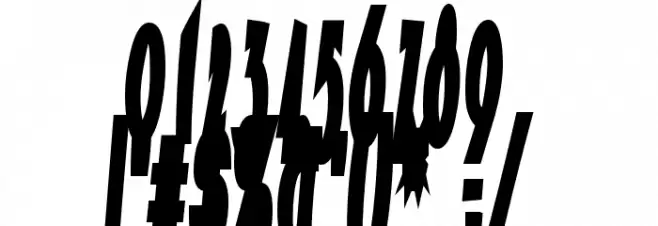 Milkfresh Font Alte caractere