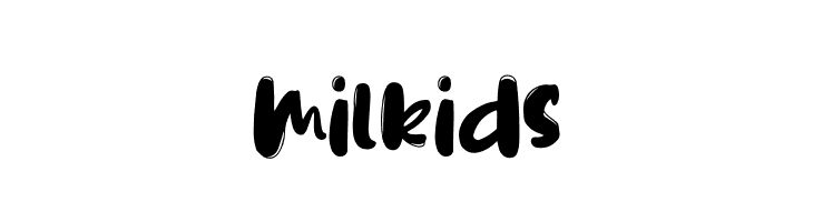 Milkids  免费字体下载