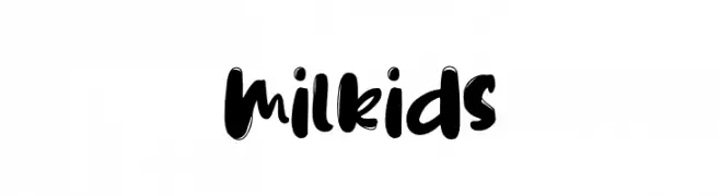Milkids  Frei Schriftart Herunterladen