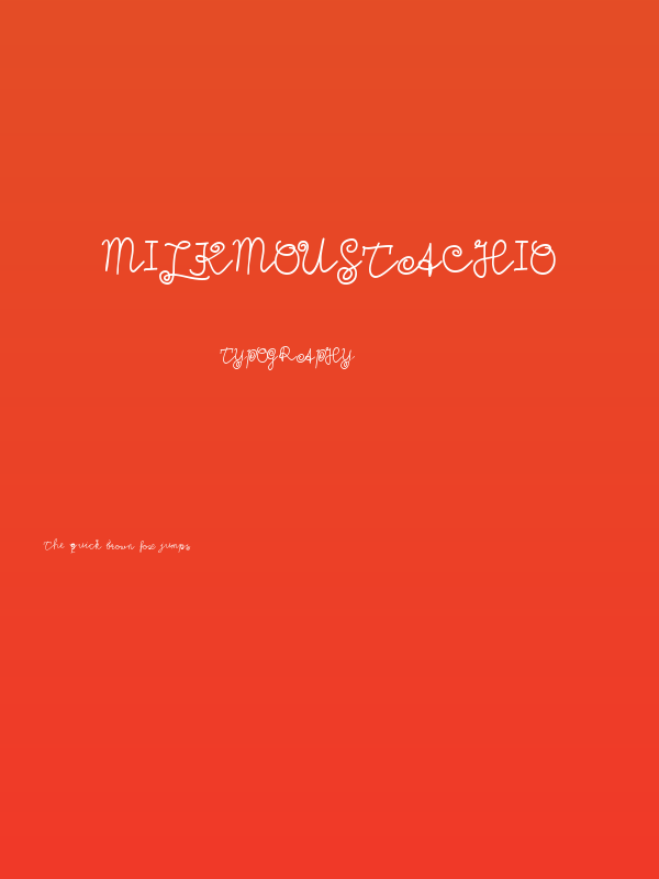 Milkmoustachio Poster