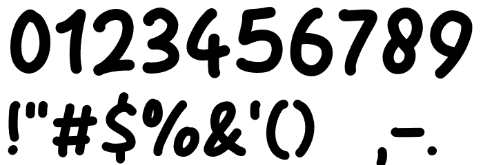 Milku Font OTHER CHARS