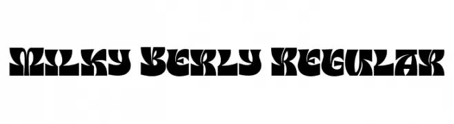 Milky Berly Regular  Fuentes Gratis Descargar
