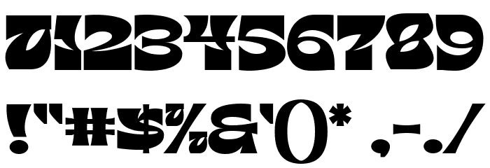 Milky Berly Regular Font OTHER CHARS