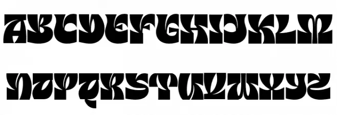 Milky Berly Regular Schriftart Groß