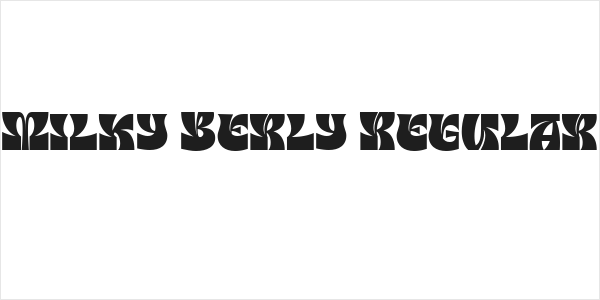 Milky Berly Regular Logo