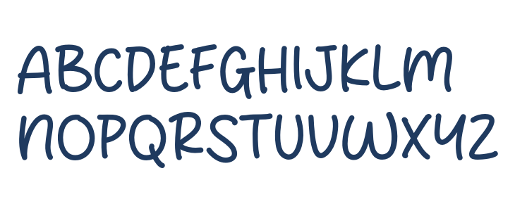 Milky Blend Uppercase