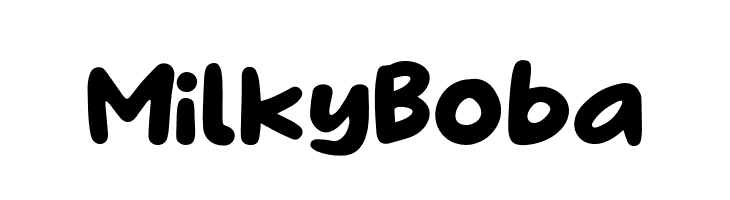 Milky Boba  baixar fontes gratis