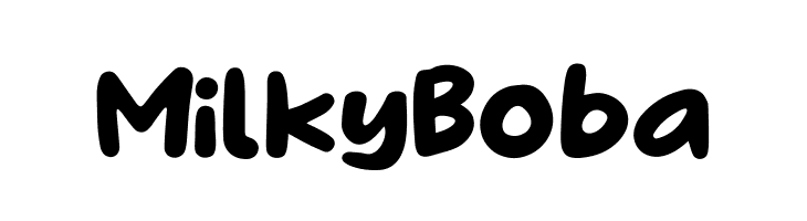 Milky Boba  Free Fonts Download