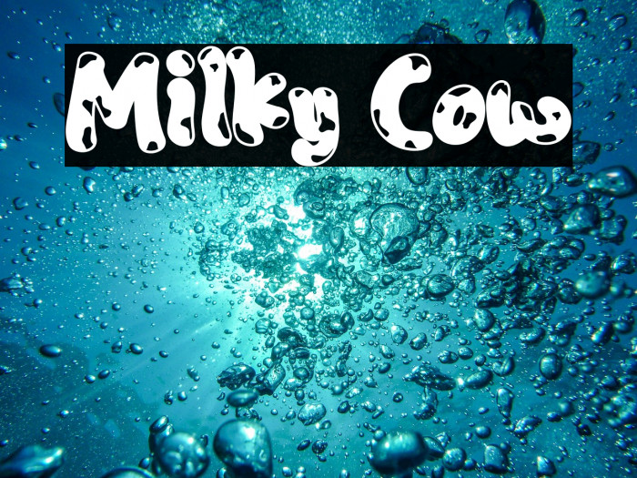 Milky Cow Example 1