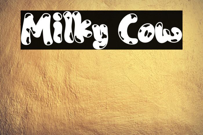 Milky Cow Example 2