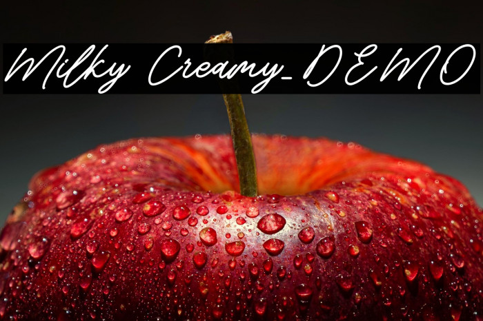 Milky Creamy_DEMO Example 2
