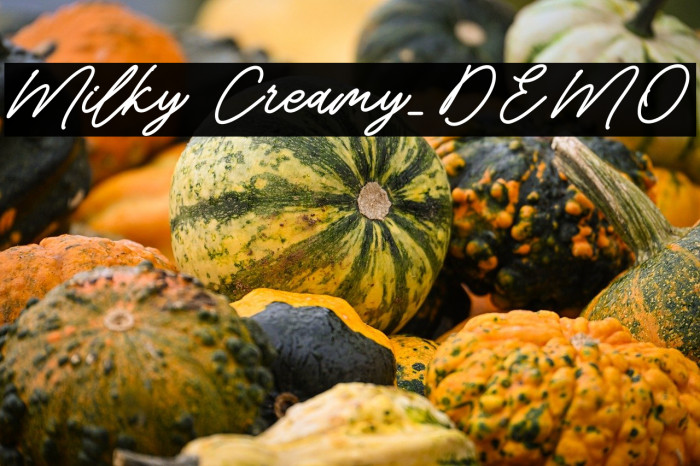 Milky Creamy_DEMO Example 3