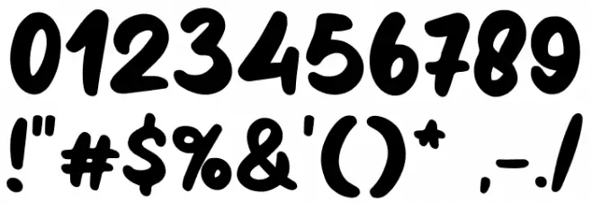 Milky Honey Font OTHER CHARS