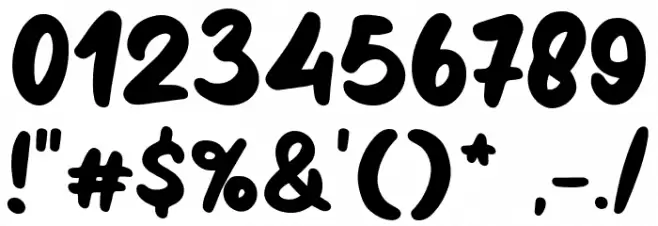 Milky Honey Font OTHER CHARS