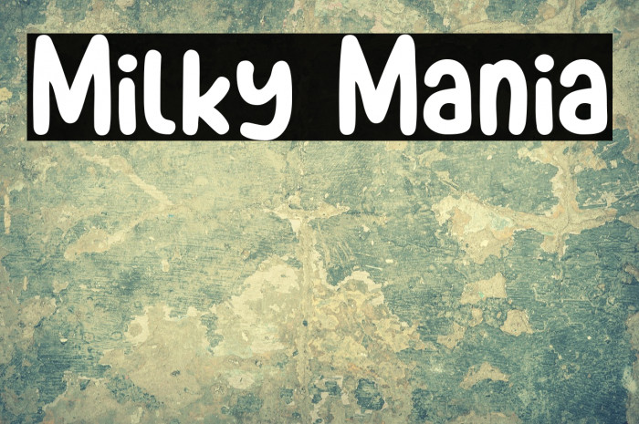 Milky Mania Example 3