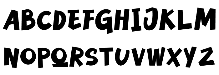 Milky Quaker Font LOWERCASE