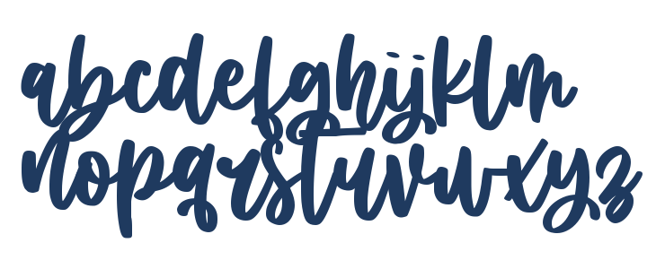 Milky Rainbow Lowercase