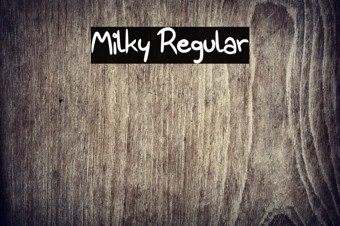 Milky Regular Example 1