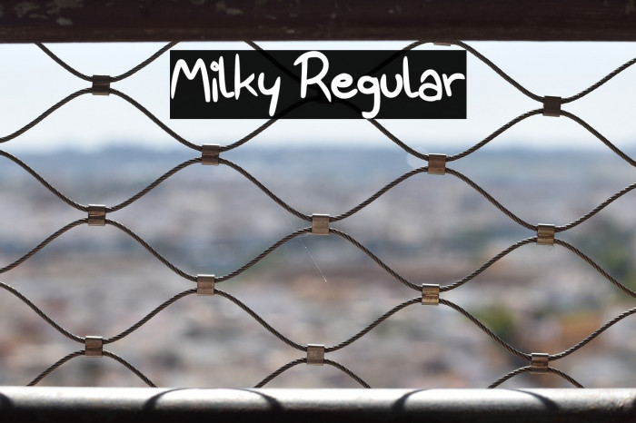 Milky Regular Example 3