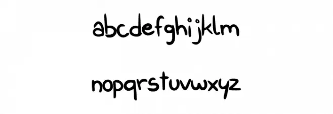 Milky Regular خط أحرف صغيرة