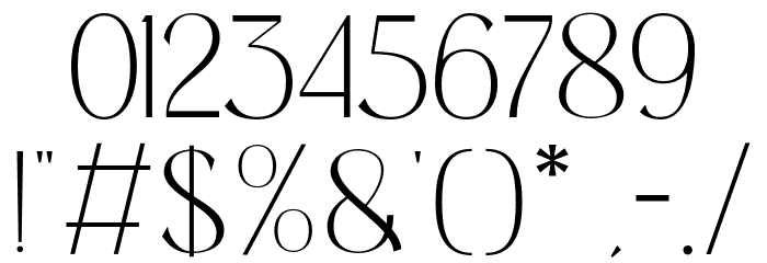 Milky Walky Regular Font OTHER CHARS