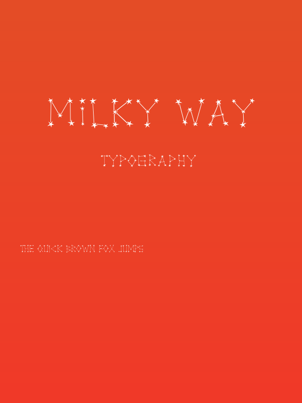 Milky Way Poster