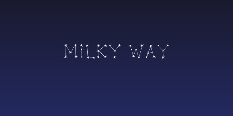 Milky Way Social Header