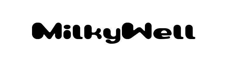 MilkyWell  les polices de caractères gratuit tlcharger