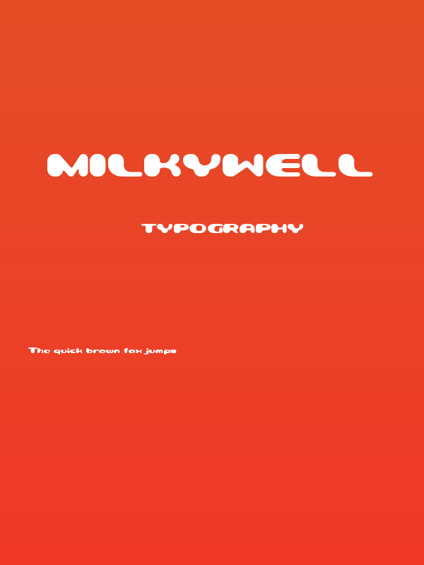 MilkyWell Poster