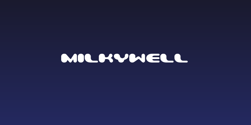 MilkyWell Social Header
