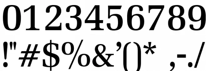 MillOpti-Medium Font OTHER CHARS