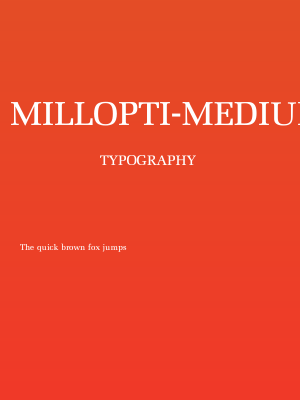 MillOpti-Medium Poster