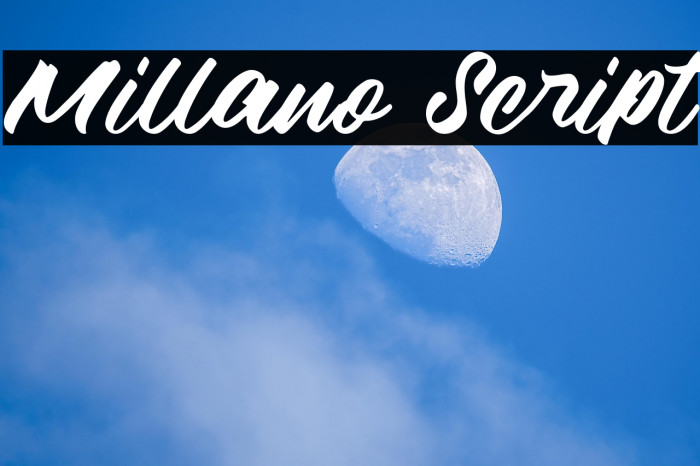 Millano Script Example 1