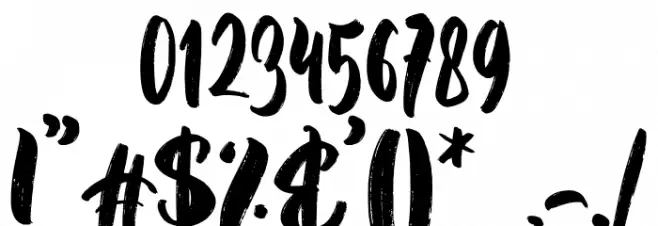 Millea Font OTHER CHARS