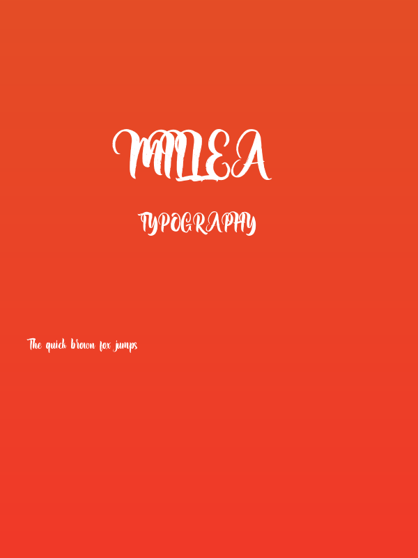 Millea Poster
