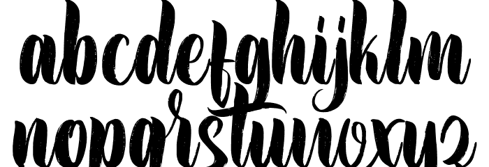 Millea Font LOWERCASE
