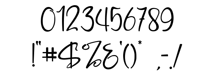 Millena Font OTHER CHARS